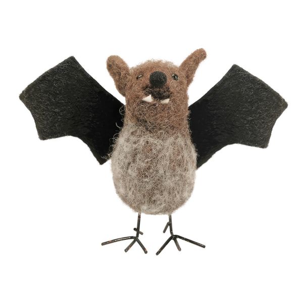 Felt  Bat Hanging Decoration - H10cm