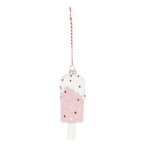 Ice Lolly Hanging Decoration - Pink - H13.5cm