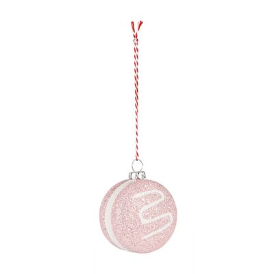 Macaron Hanging Decoration - Pink - H7cm