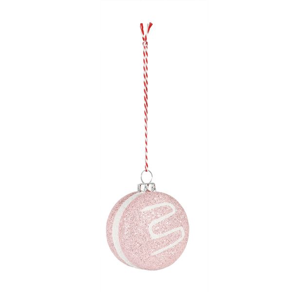 Macaron Hanging Decoration - Pink - H7cm