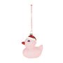 Duck Hanging Decoration - Pink - H10.5cm