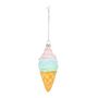 Ice Cream Cone Hanging Decoration - H14cm