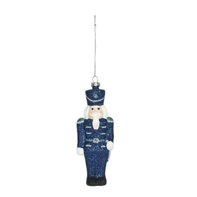 Solider with Sword Ornament Hanging Decoration - Blue - H15.5cm