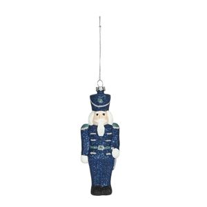 Solider with Sword Ornament Hanging Decoration - Blue - H15.5cm