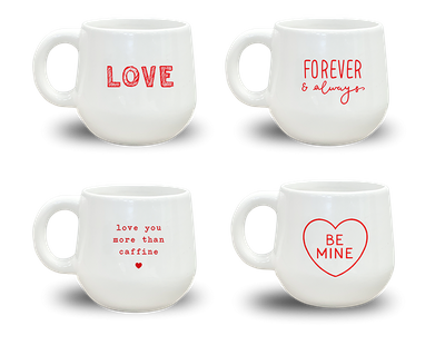 Valentines Day Love Ceramic Mug (400ml)