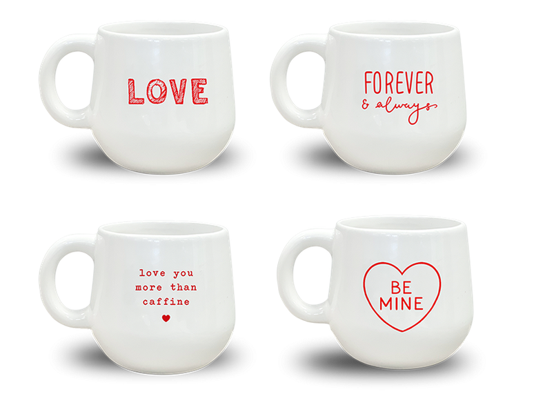 Valentines Day Love Ceramic Mug (400ml)