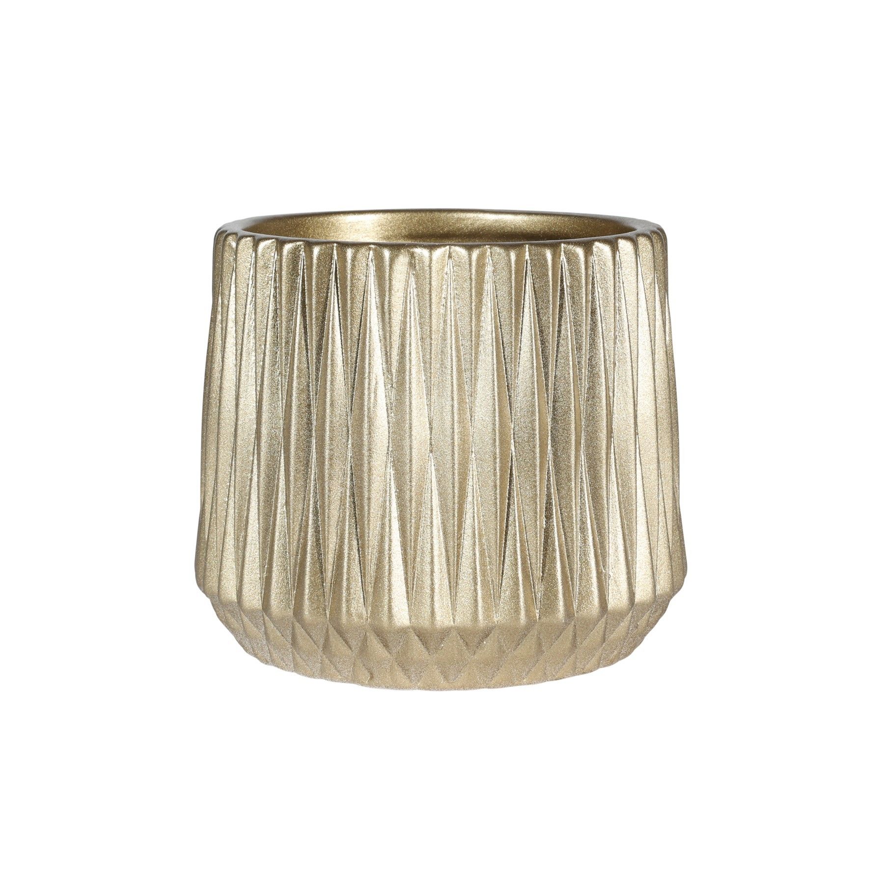 Gold Orchid Ceramic - 9cm