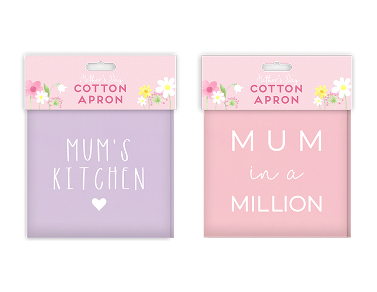 Mothers Day Cotton Apron