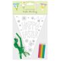  Easter Colour Your Own Bunting