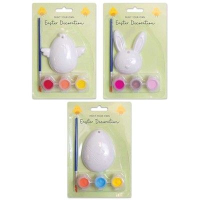 Assorted Easter Paint Your Own Hanging Decoration