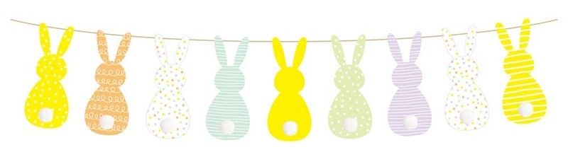 Easter Bunny Bunting (2 Metres)