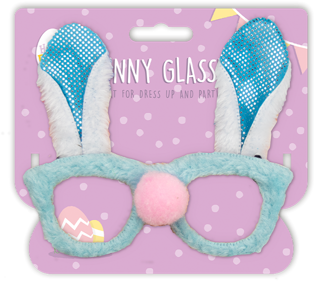  Easter Bunny Novelty Glasses