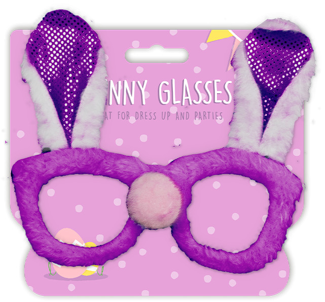  Easter Bunny Novelty Glasses