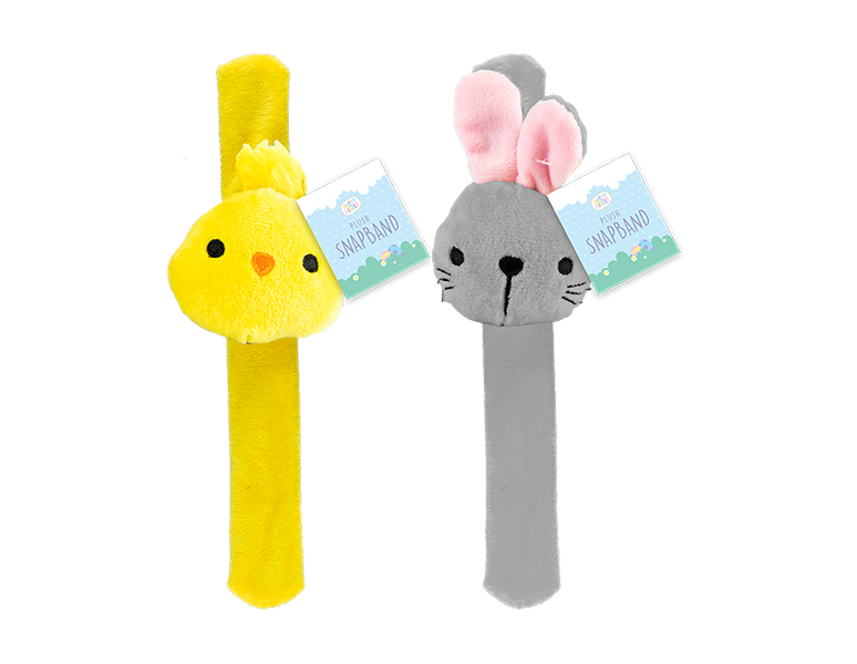 Easter Plush Snap Band