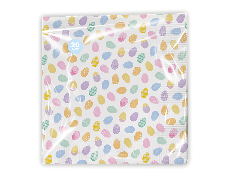 Easter Printed Paper Napkins (20 Pack)