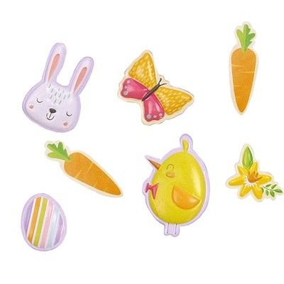 Assorted Easter Bubble Sticker Set