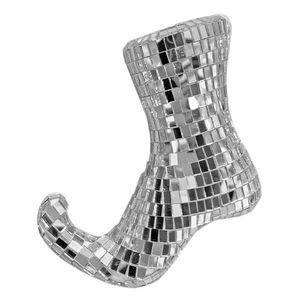 Mirror Boot Hanging Decoration -  H13cm