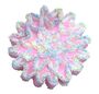 Flower Hanging Decoration - Pink/White 12.5cm