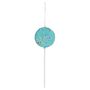 Lollipop Hanging Decoration - Turquoise - H31cm