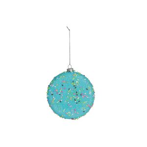 Disc Hanging Decoration - Turquoise - D10cm