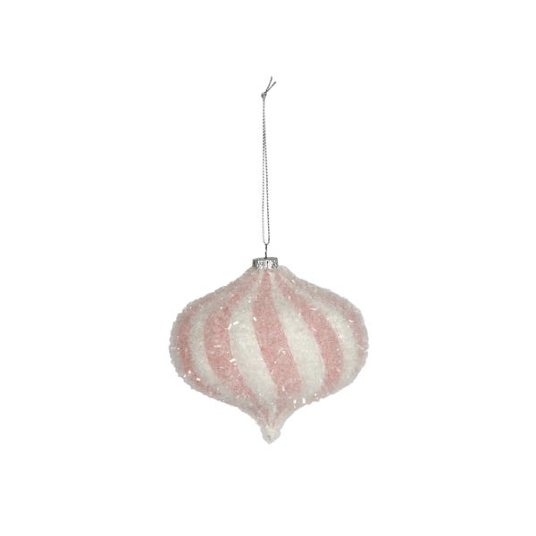 Onion Hanging Decoration - Pink - W10cm