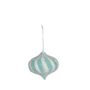 Onion Hanging Decoration - Turquoise - W10cm