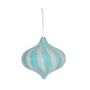 Onion Hanging Decoration - Turquoise - W16cm