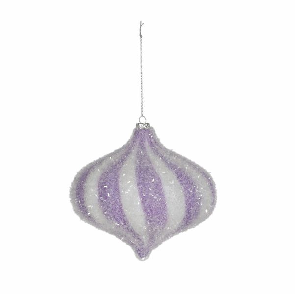 Onion Hanging Decoration - Purple - W16cm