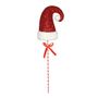 Glitter Santa Hat Pick - Red / White - 71cm