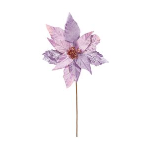 Single Poinsettia - Lavender - W25xL45cm