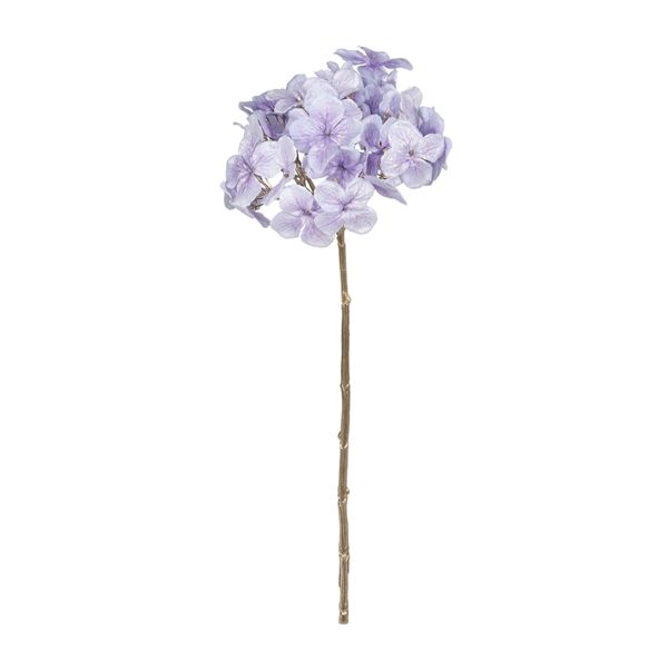 Single Hydrange Stem - Purple - H45cm