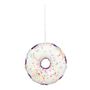 Large Iced Donut Hanging Decoration - 16cm