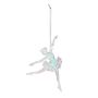 Dancing Ballerina Hanging Decoration -Iridescent - 12cm