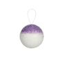 Ombre Frosted Ball - Purple - D10cm