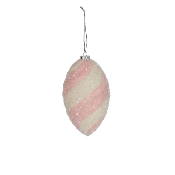 Finial Hanging Decoration - Pink - H20cm