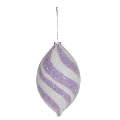 Finial Hanging Decoration - Purple - H27cm