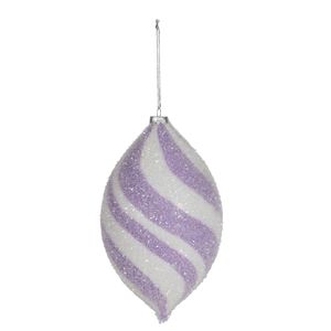 Finial Hanging Decoration - Purple - H27cm