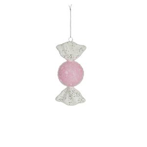 Candy Hanging Decoration - Pink - H18cm