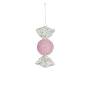 Candy Hanging Decoration - Pink - H18cm