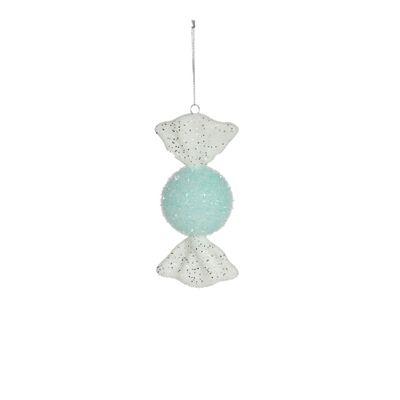 Candy Hanging Decoration - Turquoise - H18cm