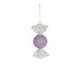 Candy Hanging Decoration - Purple - H18cm