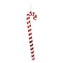 Candy Cane Hanging Decoration - Red/white - H90cm