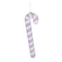 Candy Cane Hanging Decoration - Purple - H60cm