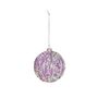 Melon Ball Hanging Decoration - Purple - H8cm