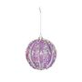 Melon Ball Hanging Decoration - Purple - H10cm