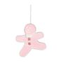 Gingerbread Man - Pink - H15cm