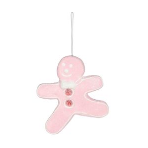 Gingerbread Man - Pink - H15cm