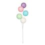 Sparkle Ball Spray x 5  - Multicolour - H61cm