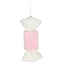 Rectangle Candy Hanging Decoration - Pink - H31cm