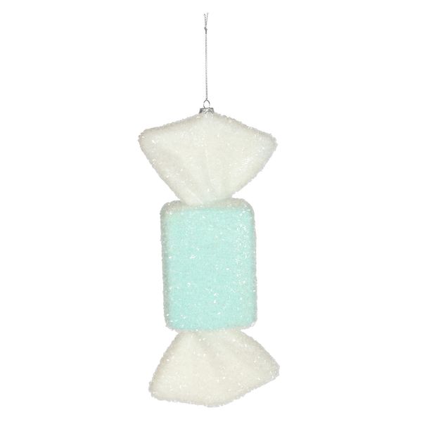 Rectangle Candy Hanging Decoration - Turquoise - H31cm